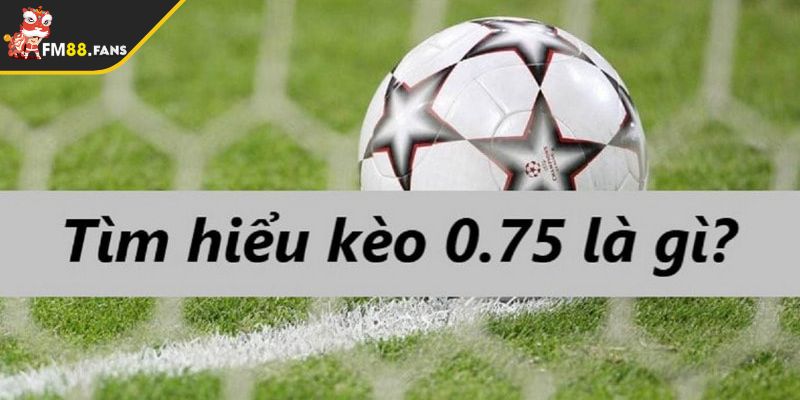 Hiểu Rõ Kèo Chấp 0.75 FM88 Trong Cá Cược Để Chiến Thắng 2 Sơ lược về kèo chấp 0.75